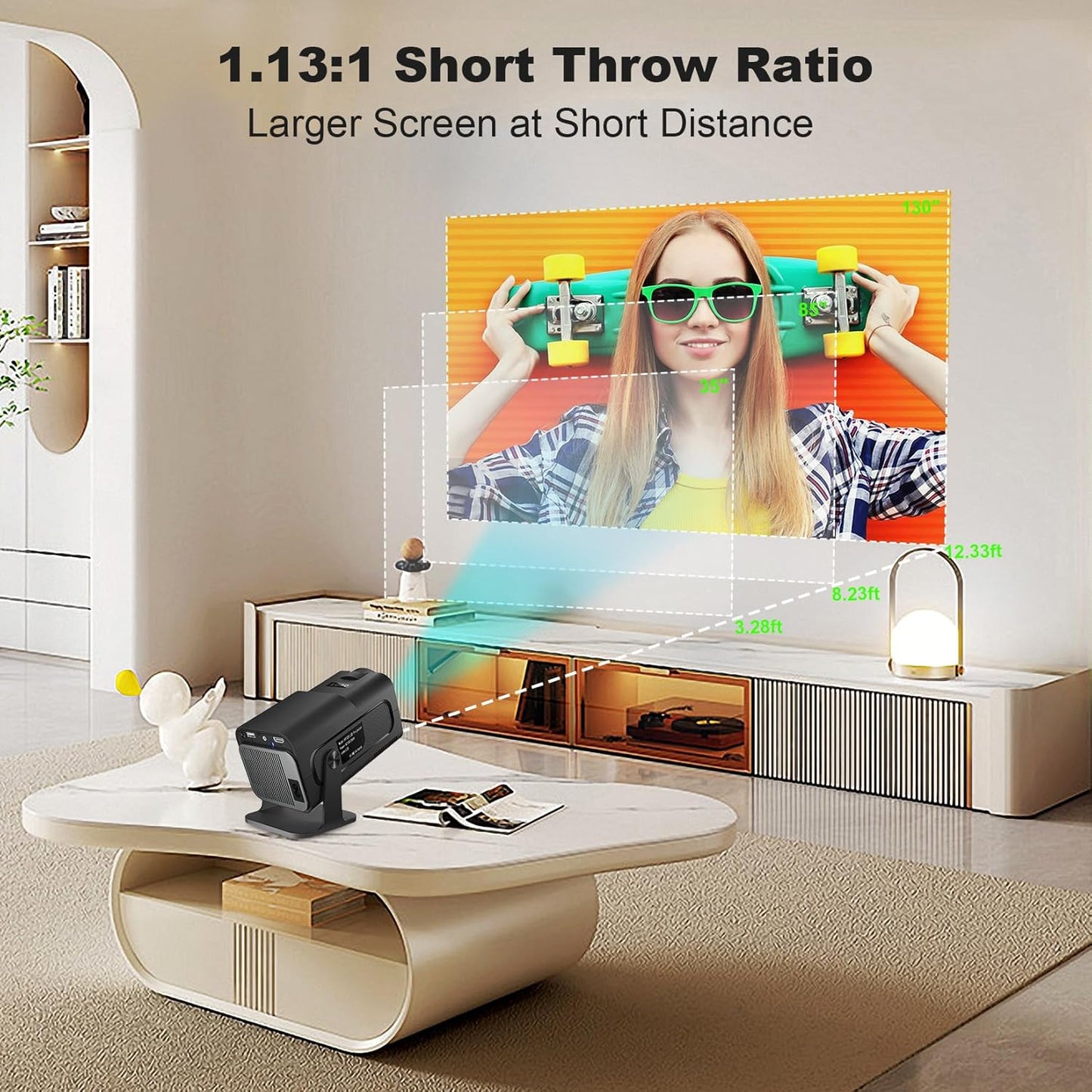 Portapixo™ - Le projecteur domestique ultime